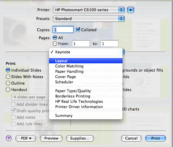 print handouts in powerpoint for mac